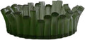 Creative Minimalist Fruit Bowl, Unique Composite Resin Plate Tray - Elegant Home Table Decoration & Storage Organizer(Green)