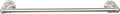 TOP Bath (R) Hudson Bath Single 32 1/4' Wall Mounted Towel Bar Brushed Satin Nickel