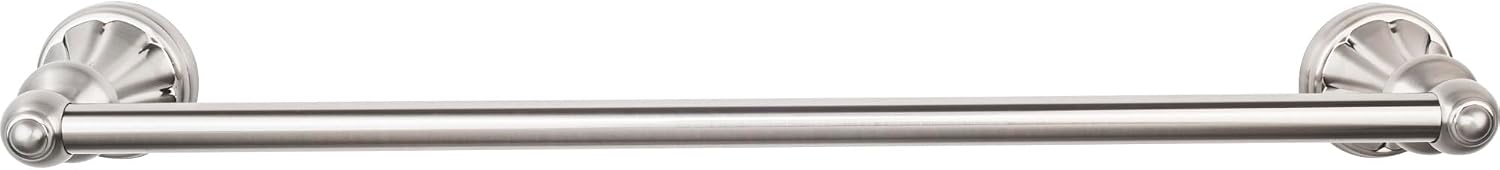TOP Bath (R) Hudson Bath Single 32 1/4' Wall Mounted Towel Bar Brushed Satin Nickel