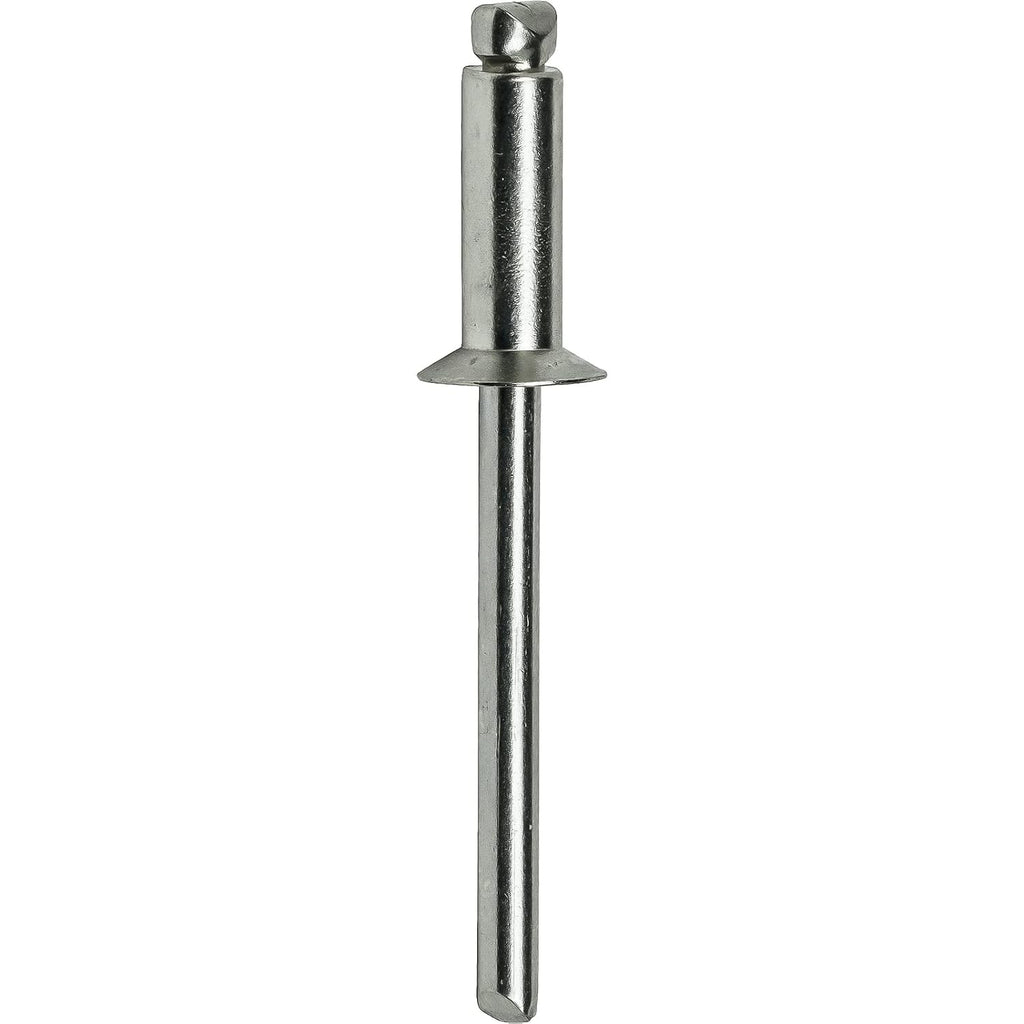 DIY Man - Stainless Steel Pop Rivets 3/16' x 1/2' Flat Countersunk Head Blind 6-8 Quantity 250 D&J
