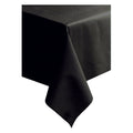 Hoffmaster 220836 Linen-Like Color in Depth Tablecover, 108' Length x 50' Width, Black (Case of 20)