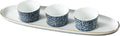Soy Sauce Dish Hotel Restaurant Commercial Triple Platter Cold Dishes Snacks Snacks Salad Snack Plate Ceramic Tableware Dipping Bowls