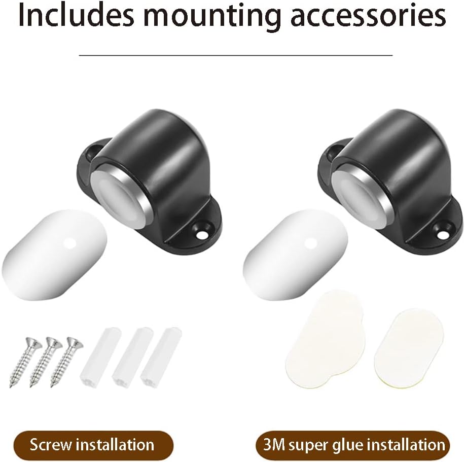 Door Stop Stopper Holder Heavy Duty Stainless Steel,Magnetic Floor