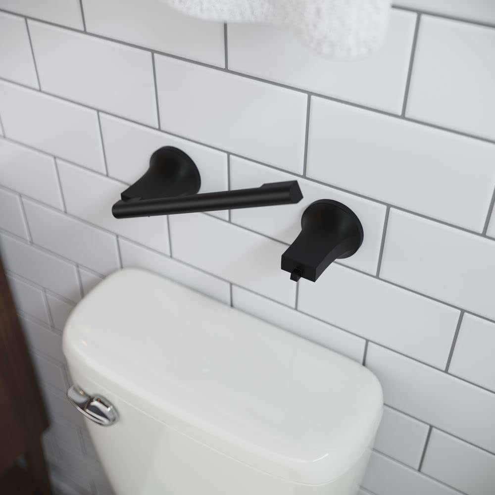 Pfister BPHPFM0B Pfirst Modern Toilet Paper Holder, Matte Black (Pack of 3)