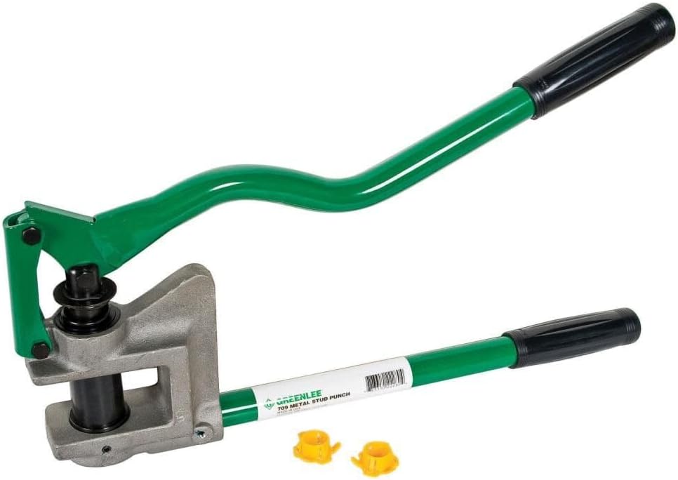 Greenlee 709 Metal Stud Punch, 7/8-Inch Diameter