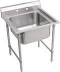 Elkay MN90356 92-1/2' x 27-1/4' Floor Mount Triple Compartment Scullery Sink