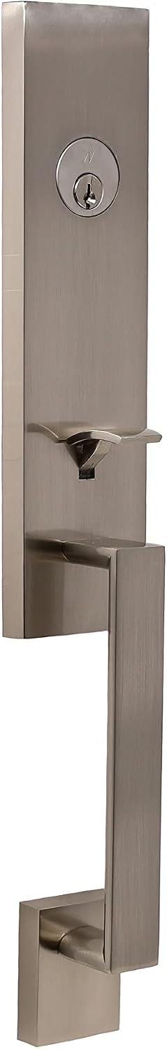 Weslock Leighton Entry Handle (Satin Nickel)