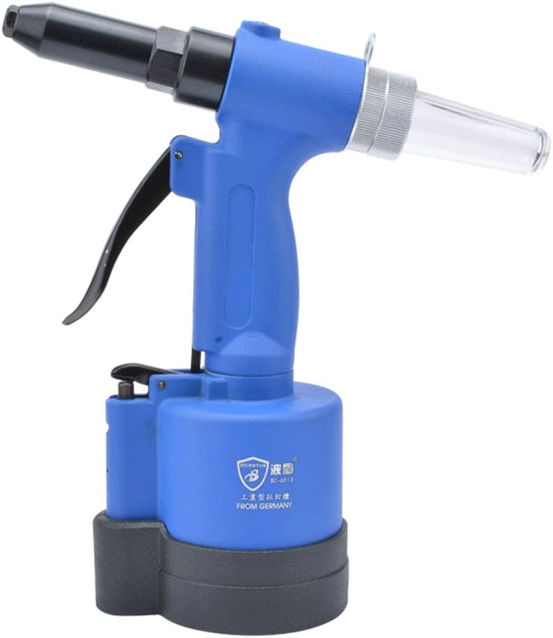 Air Rivet Gun Pneumatic Pop Hydraulic Riveter Efficient Heavy Duty Riveting Tools 90 PSI (Standard)