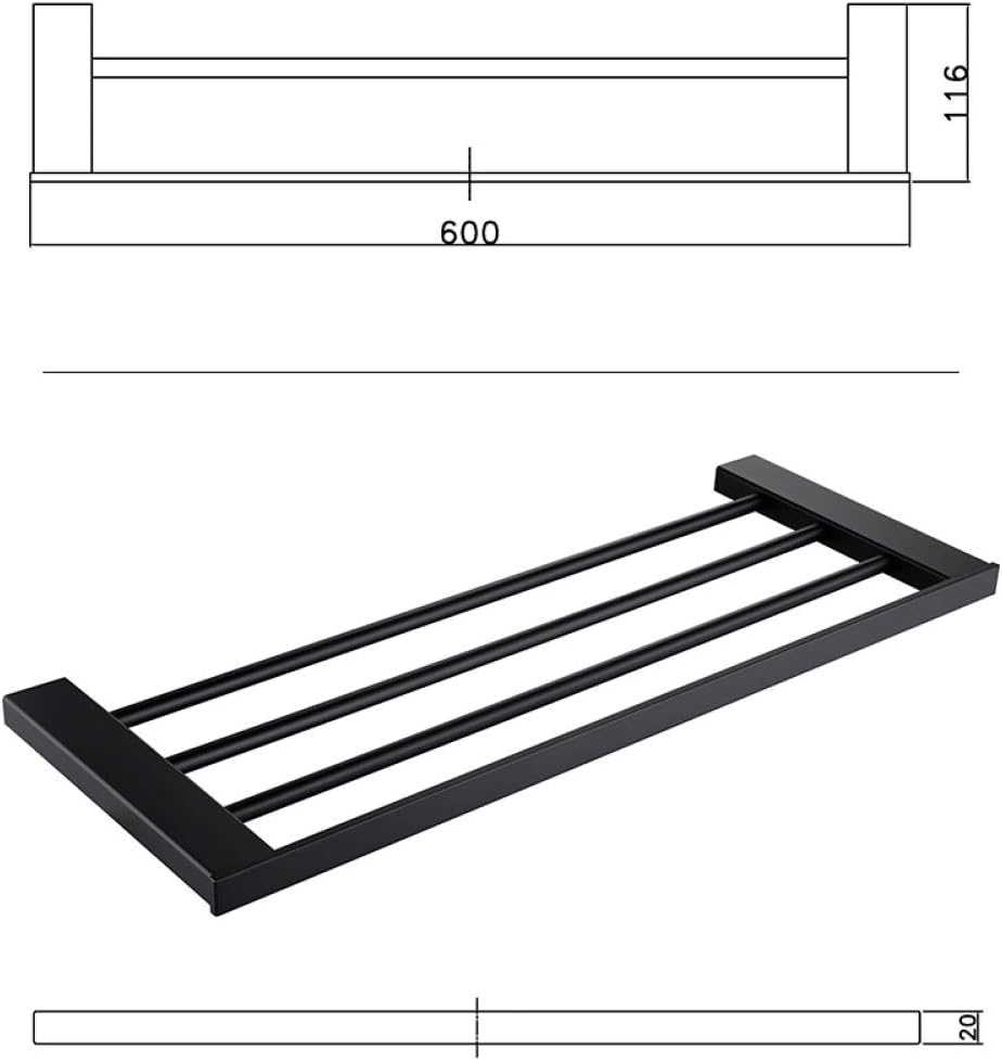 Bathroom Accessories Hardware Set Matte Black 304 Stainless Steel Paper Holder Toothbrush Holder Towel Bar Bath Shelves,Towel Shelves