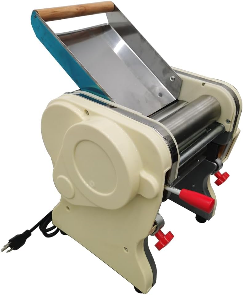 Techtongda Stainless Steel Electric Pasta Press Maker Noodle Machine Home Commercial 110v 3mm Round Knife