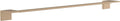 Delta Towel Rack | 24 Inch Champagne Bronze Towel Bar for Bathroom, Kitchen | Vero Accessories