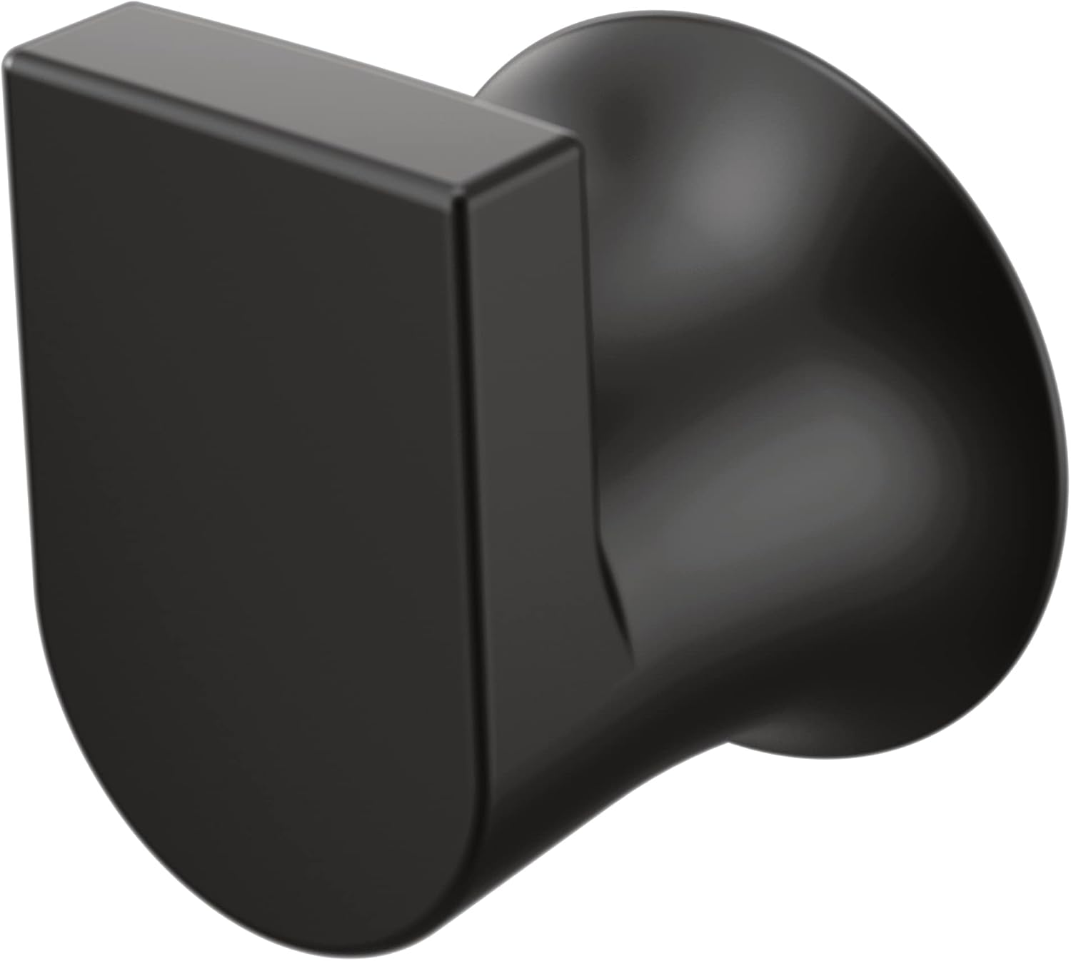 Moen Genta Modern 24-Inch Single Kitchen or Bathroom -Towel Bar, 6.8-Inch Hand -Towel Bar, Single Robe or -Towel Hook, and Double Post Pivoting Toilet Paper Holder, Matte Black