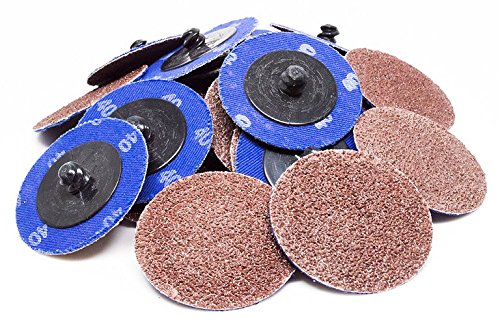 Benchmark Abrasives 2 Inch Sanding Discs Quick Change Aluminum Oxide - Sanding Discs, Drill & Die Grinder Sanding Disc, Deburring Polishing Rust Remover for Metal Paint Stripper (1000 Pack), 220 Grit