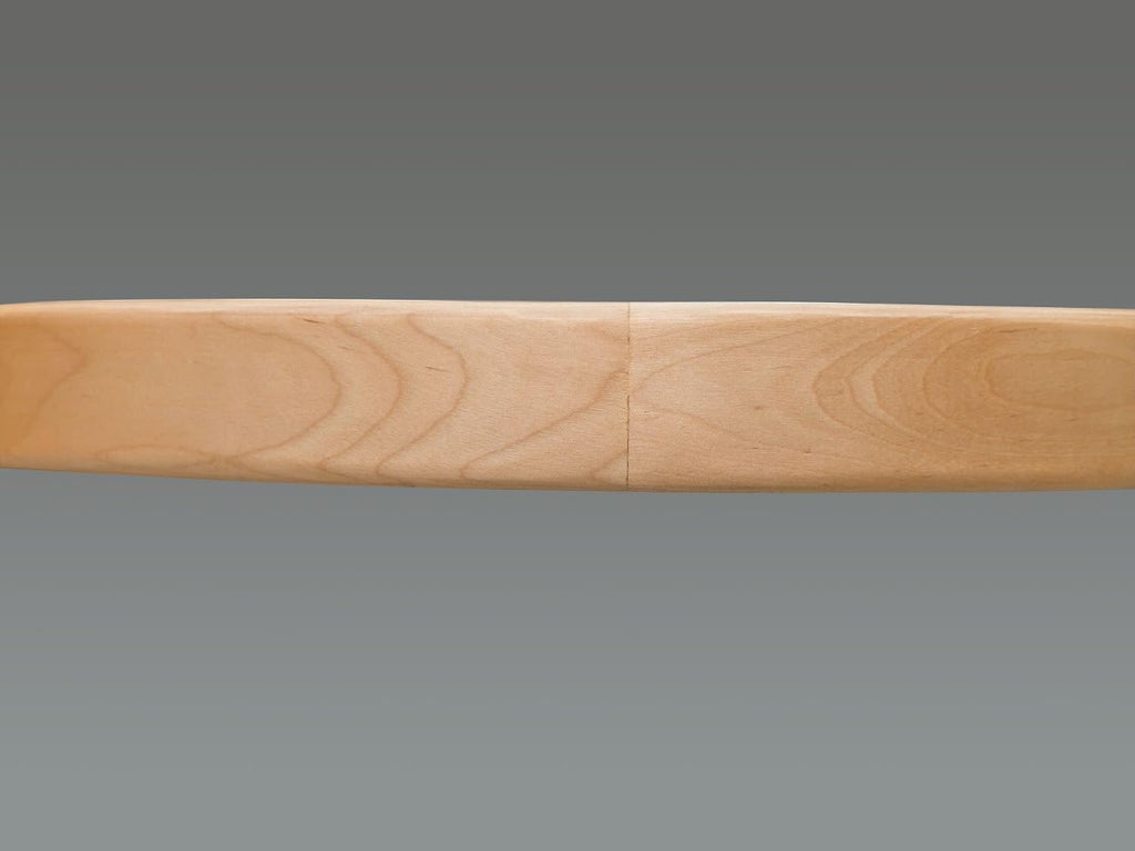 Lazy Daisy Natural Wood D-Shaped Lazy Susan for Corner Wall Cabinets w/Swivel Bearing