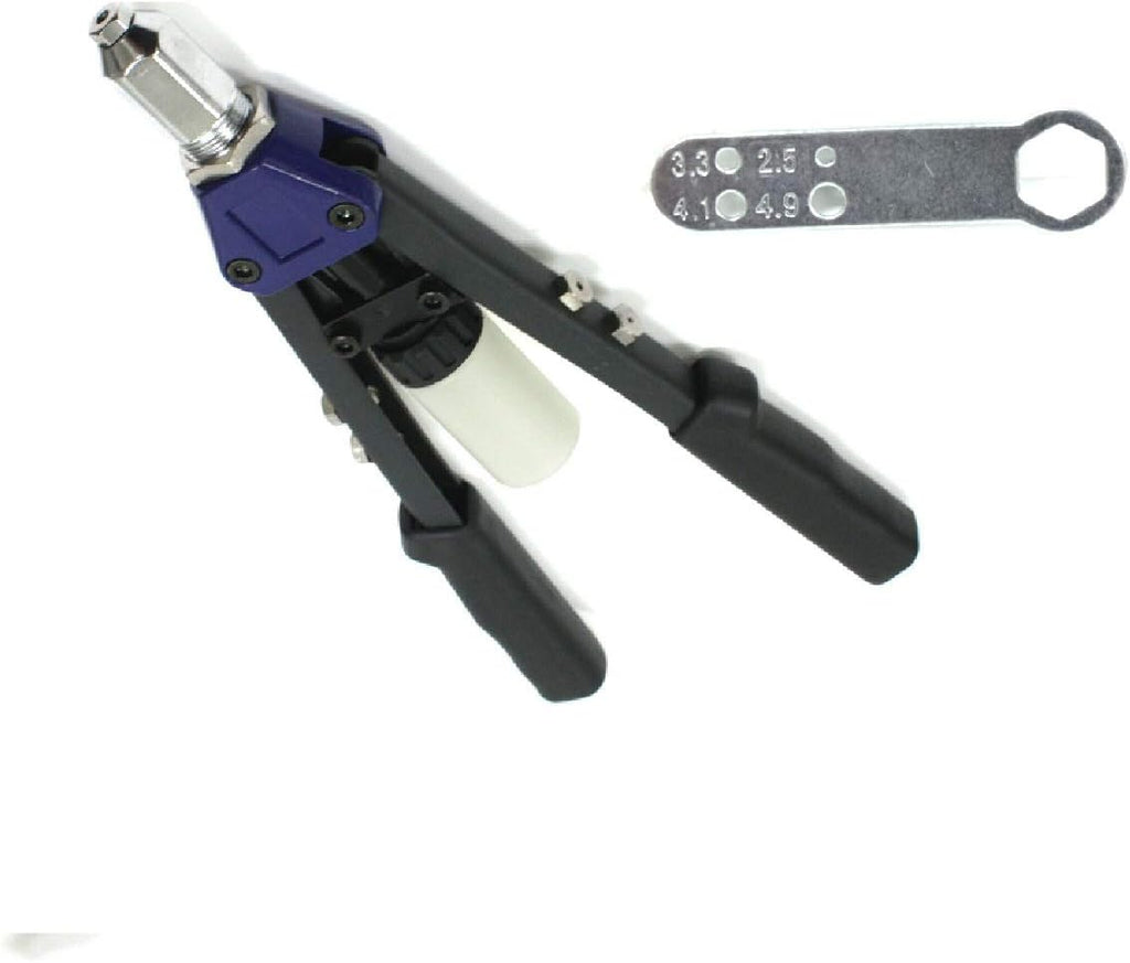 2 set 13' Hand Riveter Pop Nut Rivit Rivet Gun Nutsert Threaded Setting Tool Nuts, Jikkolumlukka