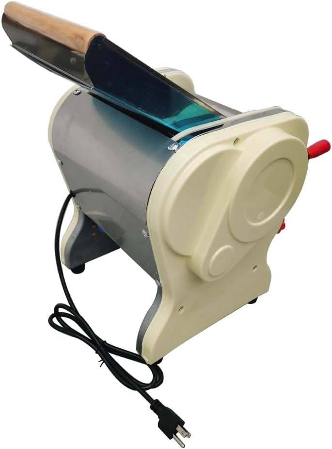 Techtongda Stainless Steel Electric Pasta Press Maker Noodle Machine Home Commercial 110v 3mm Round Knife
