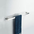 Silvery Mirror Chrome Polished Bathroom Hardware Set Towel Rack Toilet Paper Holder Soap Dish Towel Bar Hook Bathroom Hardware,1 Bar 400 mm