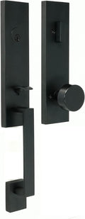 Weslock Leighton Entry Handle (Matte Black)