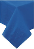 Hoffmaster Poly Tablecover, Navy, 25/Carton (220622)