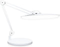 Neatfi XL 2200 Lumens 24W LED Desk Lamp - 4-Level Dimmable Task Light | Home Office, Crafts & Workbench | 20-Inch Wide Head (White, Non-CCT with Base)