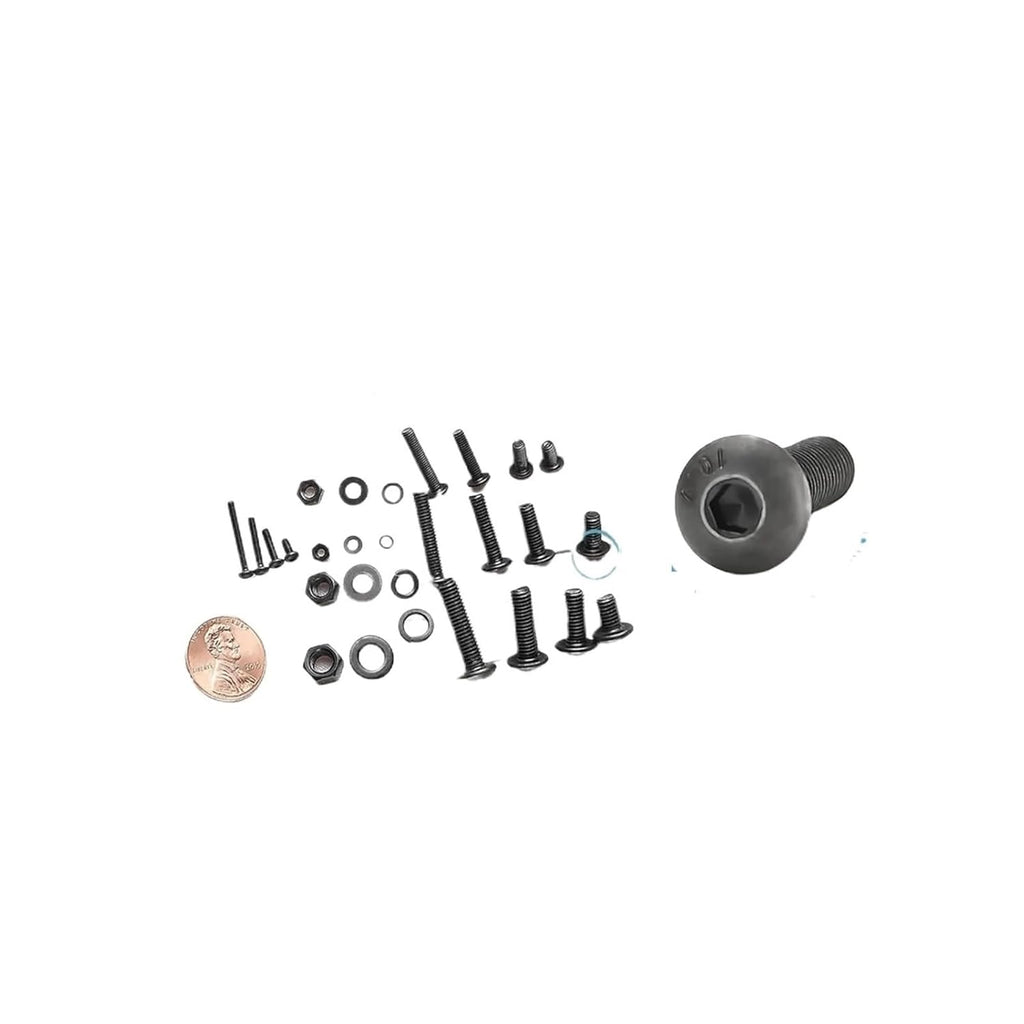 Set Screw Assortment Kit 12.9 Alloy Steel Black Hexagonal Head Metric Mechanical Screw Combination Kit for Homeowners,DIYers,Mechanics,Industrial Workers