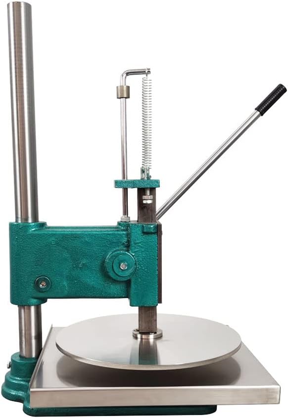 INTBUYING 11.8inch Manual Pizza Dough Pastry Press Machine Household Pizza Dough Pastry Manual Dough Sheeter Dough Pastry Presser Stainless Steel Pasta Maker Pizza Express Dough Sheeter