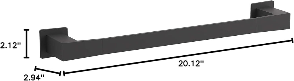 Kohler 26633-BL Honesty® 18' Towel bar, Matte Black