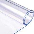 Clear Square Table Cover Protector, 2mm Thick Vinyl 100% Waterproof & Oil Proof Table Clothes, Non-Slip Heat Resistant PVC Transparent Tablecover Protector Mat for Coffee Table Hard Floor(35.4x70.9in/