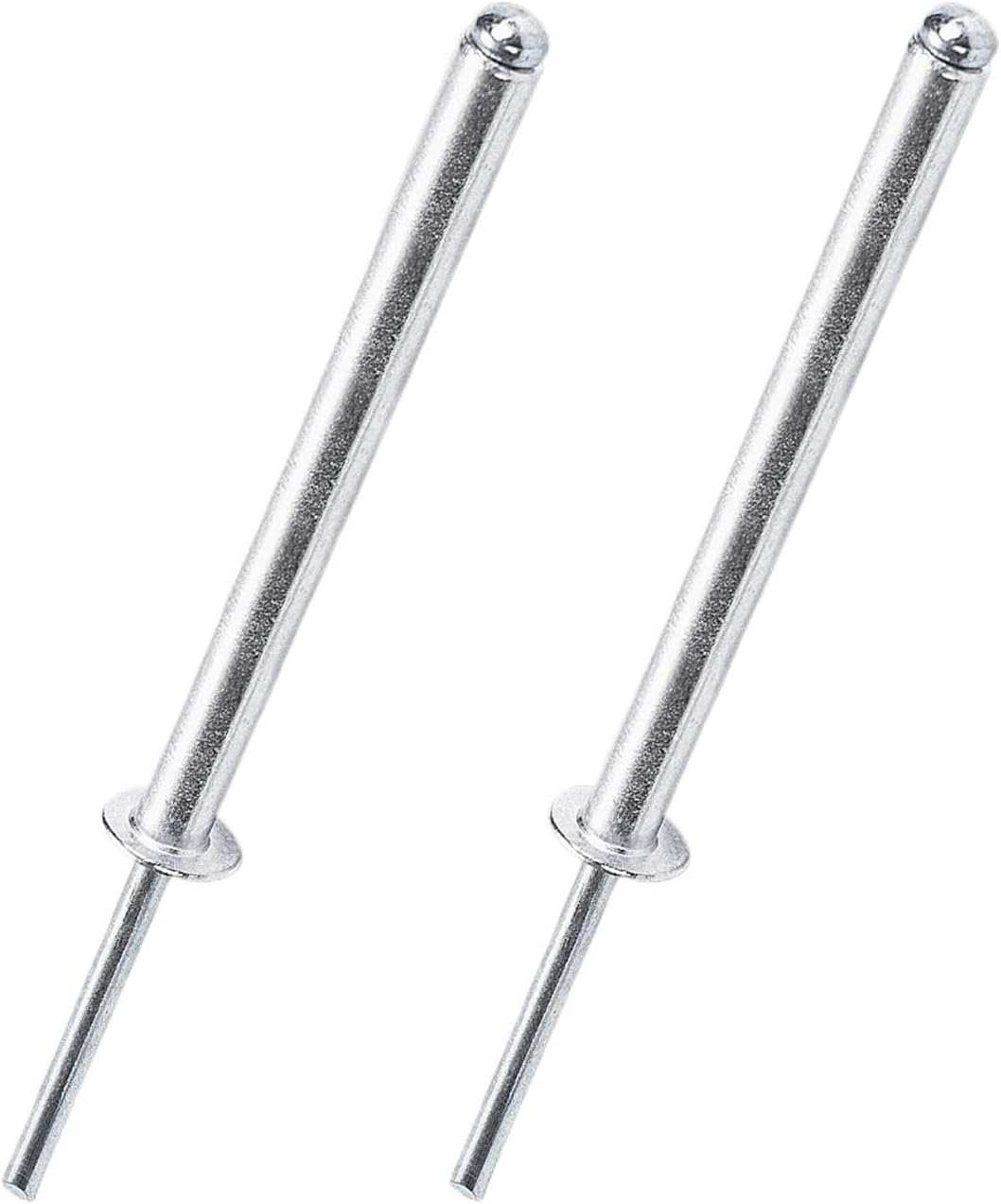 Rivets, Blind Pop Rivet, Aluminium Rivets Silver 3.2-4.8mm Grip Pack of 30/50 Pcs Dome Head(4.8x35mm,50Pcs)