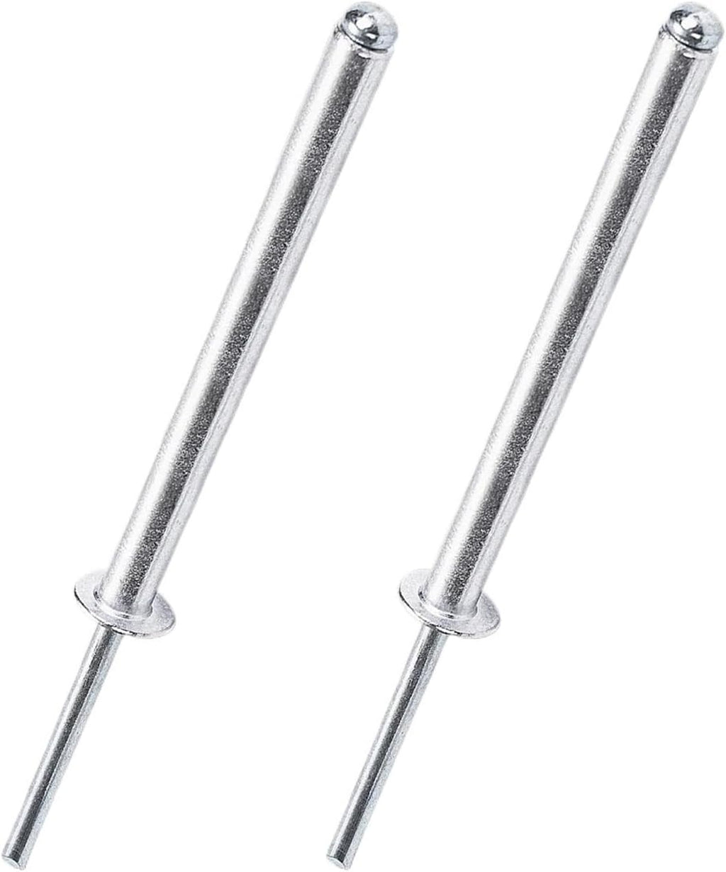 Rivets, Blind Pop Rivet, Aluminium Rivets Silver 3.2-4.8mm Grip Pack of 30/50 Pcs Dome Head(4.8x35mm,30Pcs)