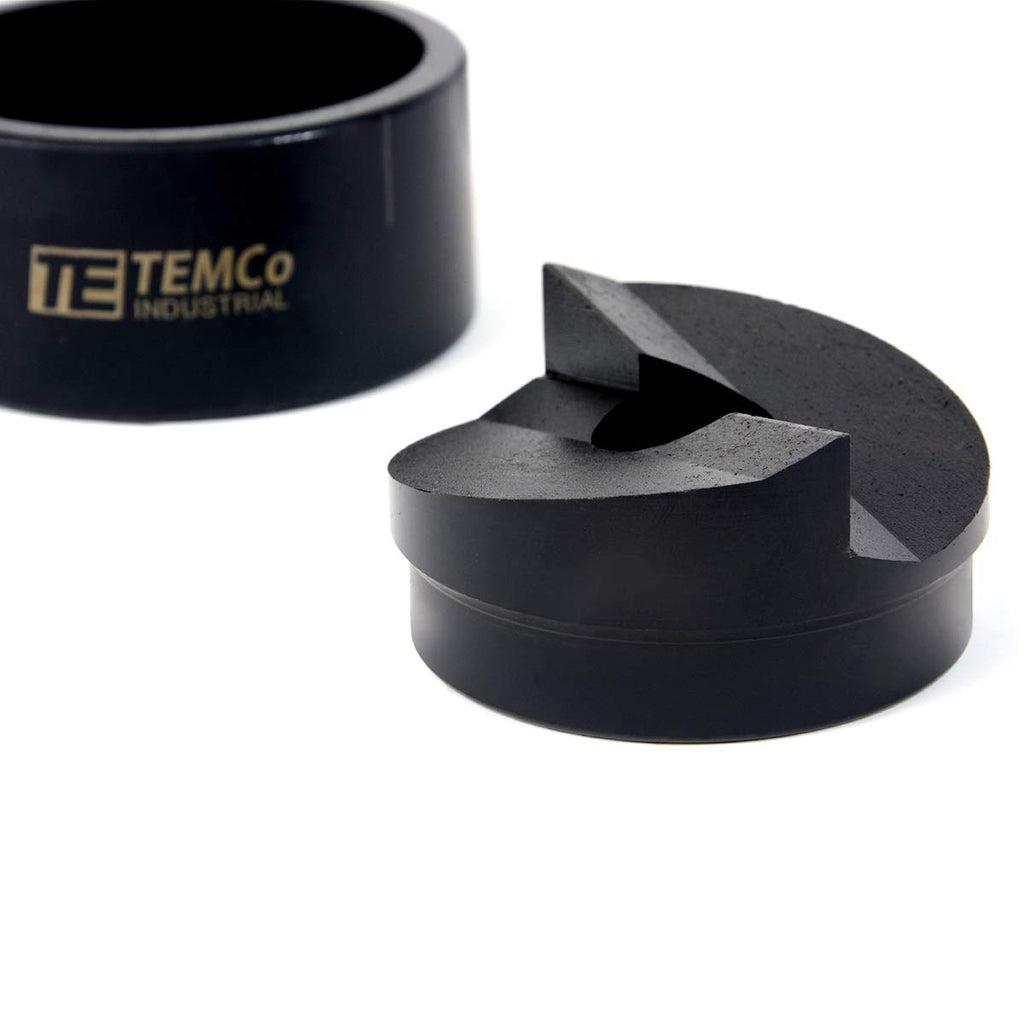 TEMCo TH0390 – Manual Knockout Punch Driver Kit (Set) for ½ inch to 2 inch Electrical Conduit Hole Sizes (1/2'-2' Conduit Size)
