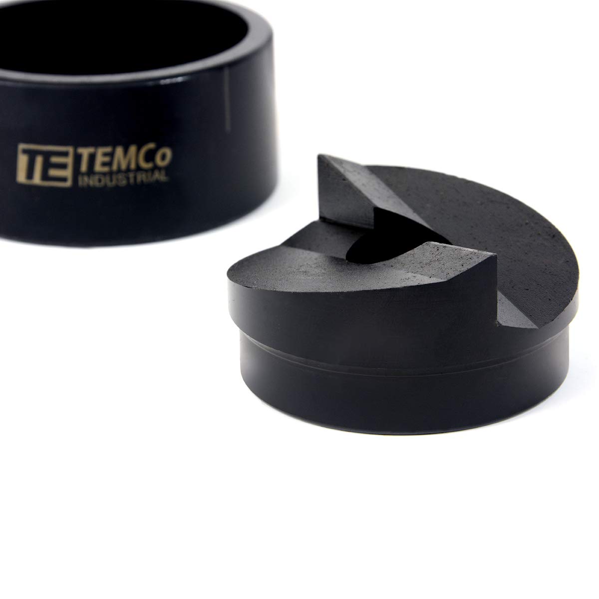 TEMCo TH0390 – Manual Knockout Punch Driver Kit (Set) for ½ inch to 2 inch Electrical Conduit Hole Sizes (1/2'-2' Conduit Size)