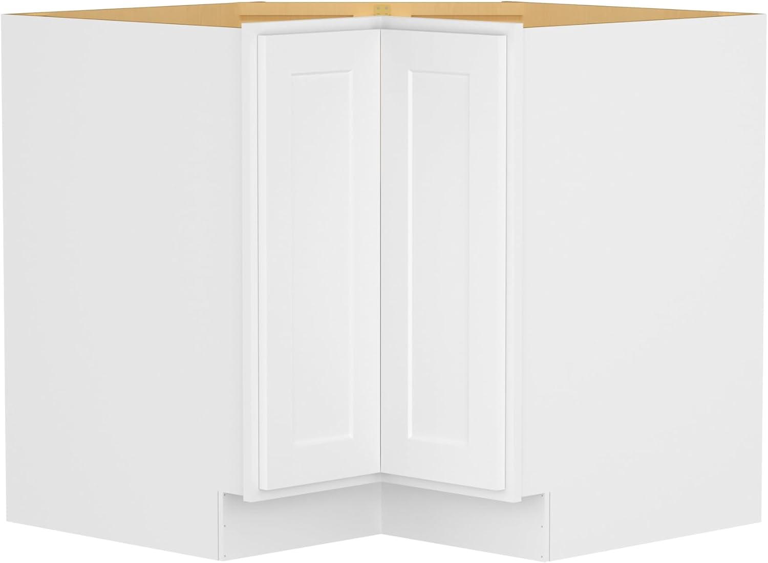 Furinno Shaker Easy Reach Base Kitchen Cabinet, Ready to Assemble, 24 D x 36 W x 34.5 H, White