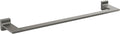 DELTA FAUCET 79924-KS Pivotal Wall Mounted 24 in. Towel Bar in Black Stainless Steel