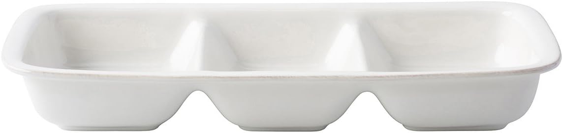Juliska Puro 15' Triple Section Server - Whitewash