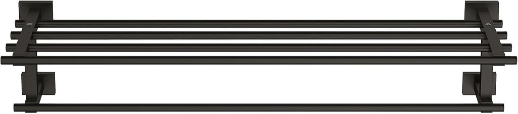 Grohe 405122431 Essentials Cube Multi-Towel Rack, Matte Black