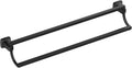 American Standard 7353224.243 Townsend Double Towel Bar, Matte Black