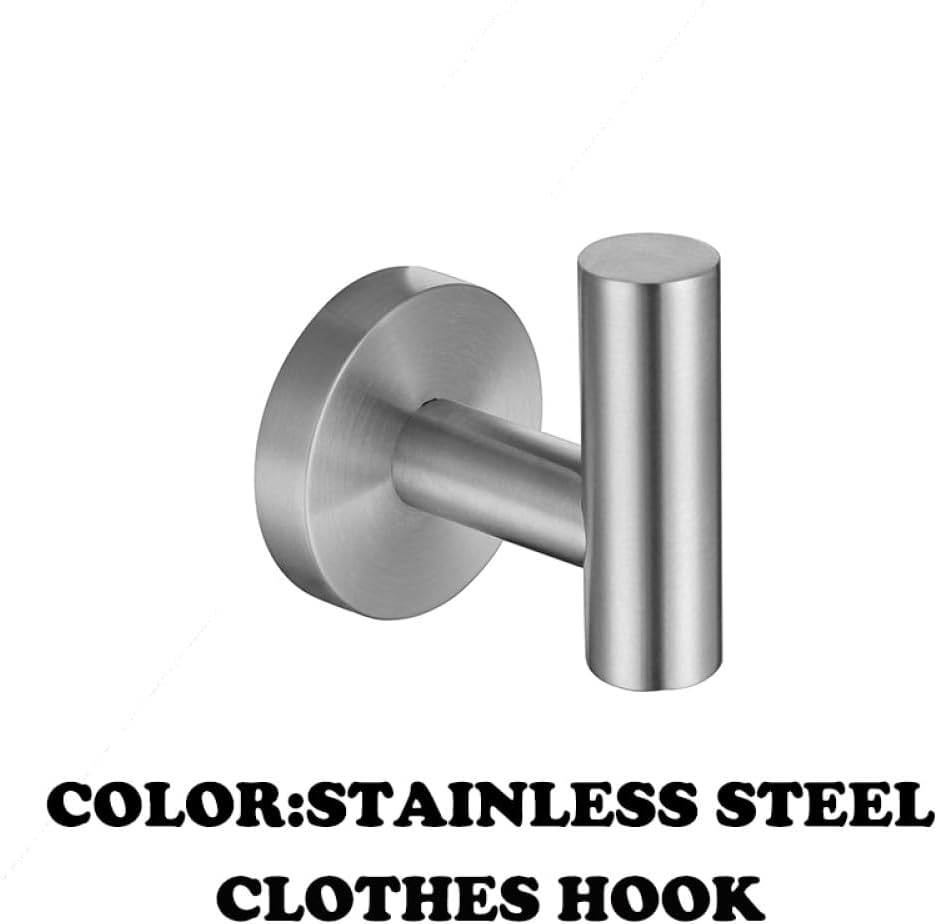 Stainless Steel Brushed Black Polished Chrome Towel Bar Paper Hanger Hanger Hook Towel Rack Bathroom Accessories,Bathroom Set,BG