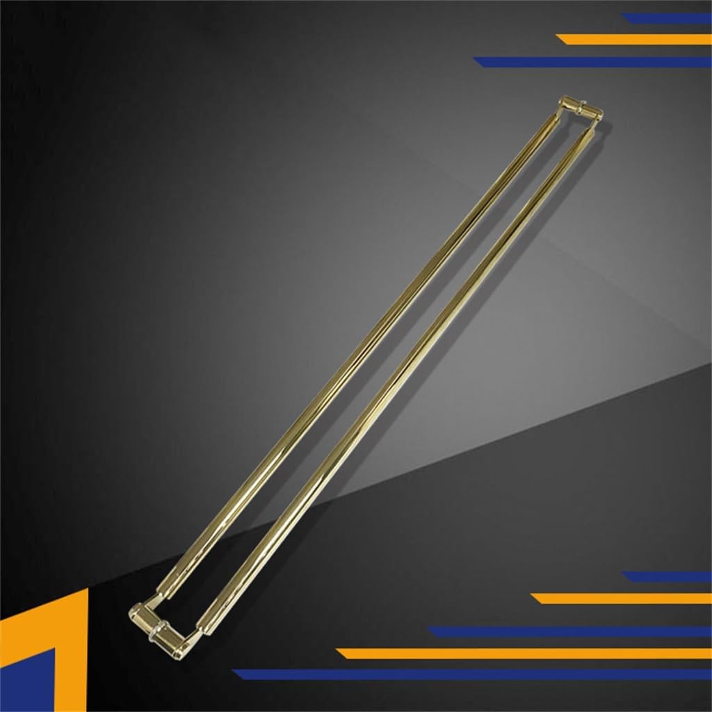 Bent s Door Handle Bronze Stainless Steel Handle Sliding Door Seal Glazed Pair Handle(38 * 1000mm)