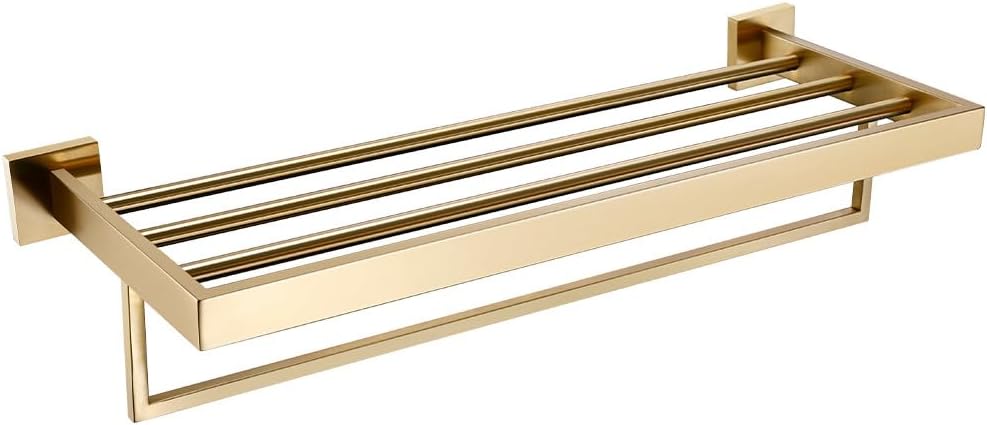 Brushed Gold Bathroom Accessories Set Toilet Brush Holder Toilet Paper Holder Towel Bar Rail Rack Hanger Hook Soap Dish Hardware,Bath Towel Rack 560