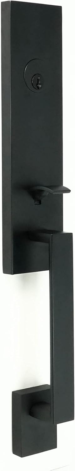 Weslock Leighton Entry Handle (Matte Black)
