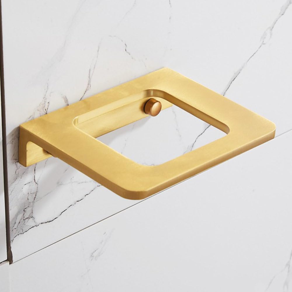 Golden Towel Rack Towel Bar Gold Stainless Steel Hardware Set,Robe Hook,Toilet Brush Cup Holder Soap Dish Bathroom Accessories,Toilet Brush