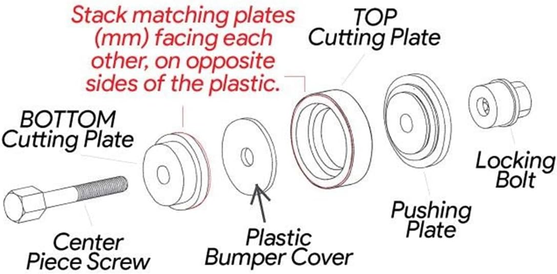 EZ Punch Lens Hole Maker XL