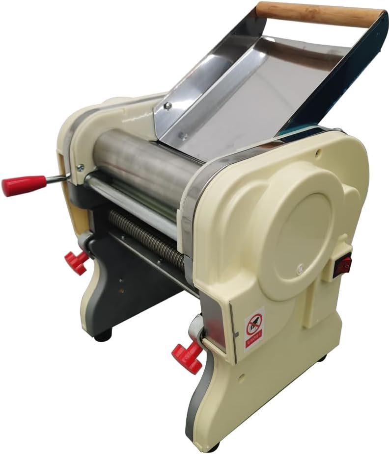 Techtongda Stainless Steel Electric Pasta Press Maker Noodle Machine Home Commercial 110v 3mm Round Knife