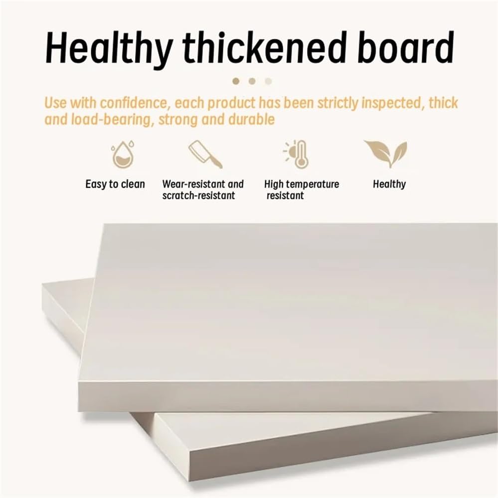 Modern White Floating Vanity, Right, 31.5 * 15.8 * 7.1in, 1 Shelf, Wall-Mounted, Rectangular, Space-Saving, Adult, Unisex, Bedroom, Wall, Morning, Nighttime