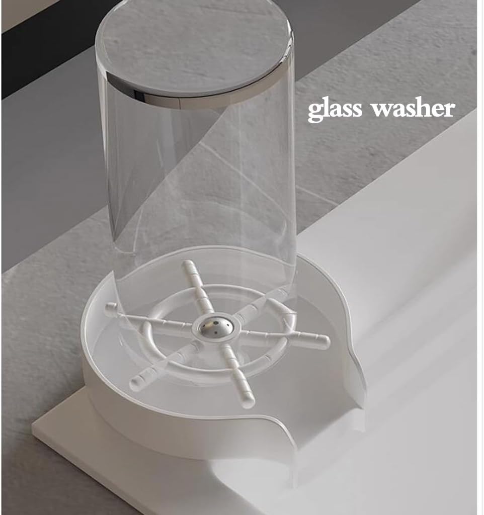 Single Bowl White Smart Digital Display Waterfall Sink Stainless Steel Single Bowl Sink Apartment Kitchen Dishwashiwater Pool Siphon Sink (75 * 45 * 23Cm