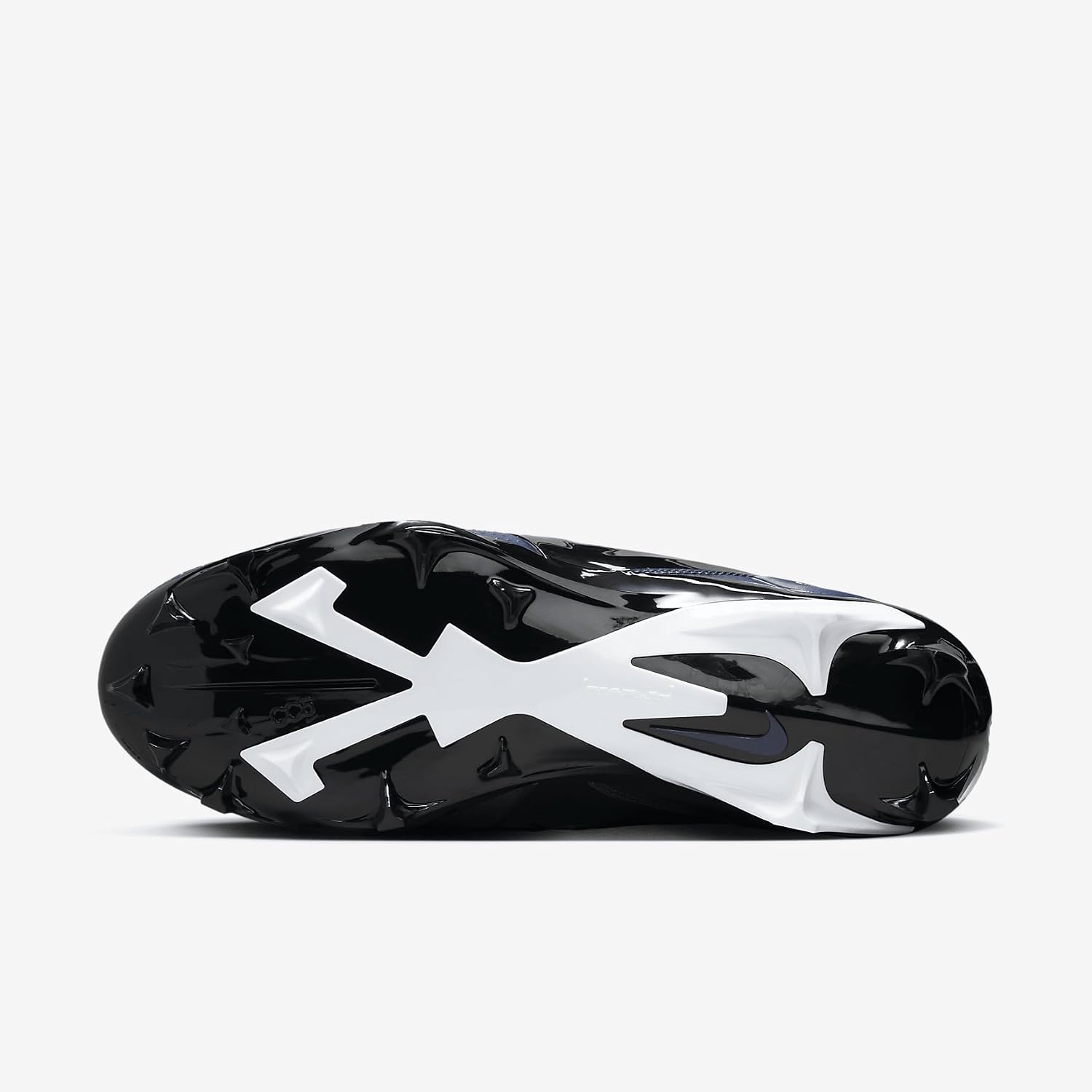 Nike Alpha Menace 4 Pro Football Cleats (FD7037-401, Midnight Navy/Metallic Silver) Size 11