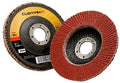 3M Cubitron II Flap Disc 967A, 60+, T27, 4-1/2 in x 7/8 in, Giant, Pack of 10, Medium Pressure Applications, Light Deburring, Scale Removal, Oxide Removal, Surface Prep