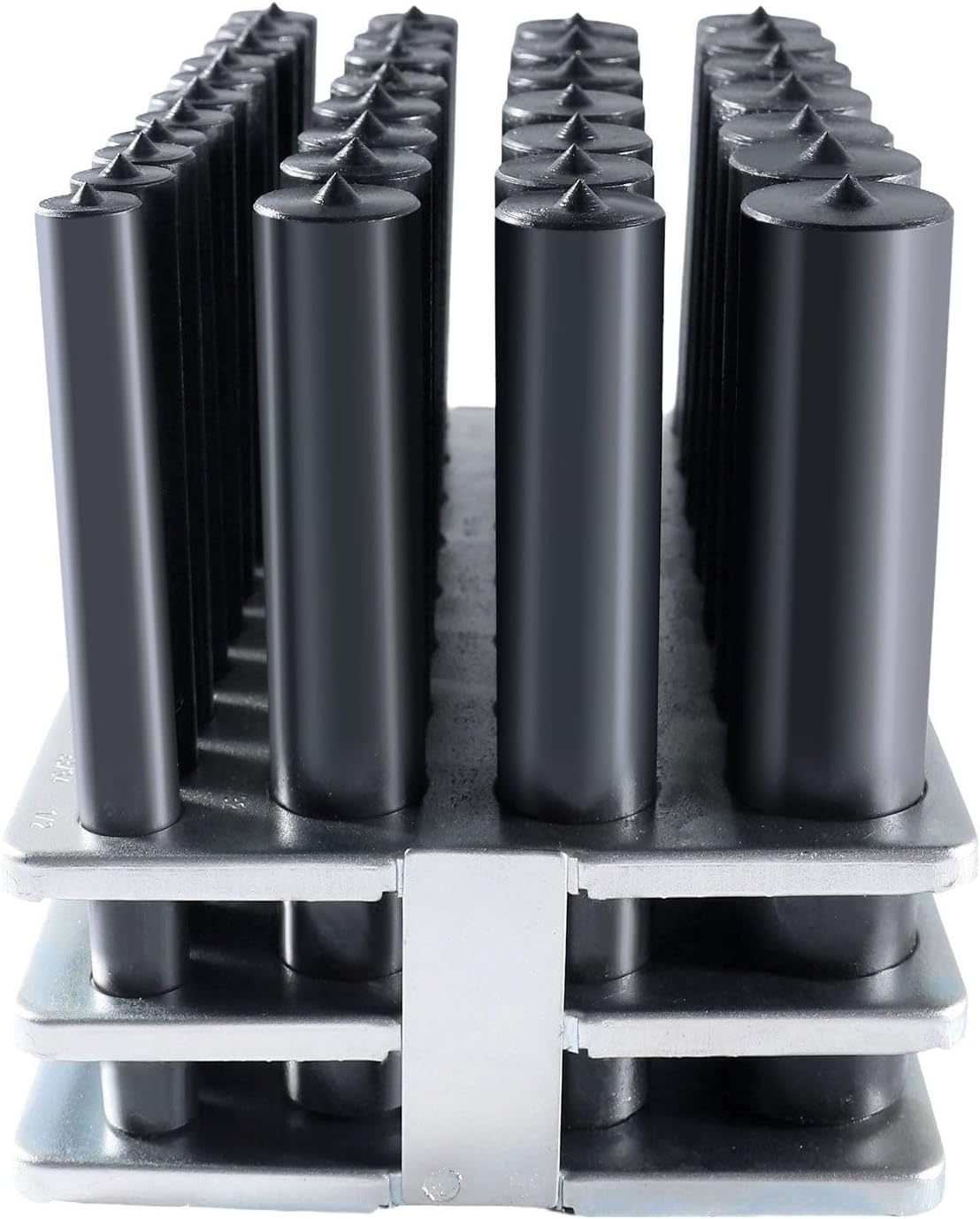 Accusize Industrial Tools Transfer Punch, 1/2'-1' x 64ths, 0250-0033 | 4-7/8' 33pc Transfer Punch Set