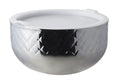 Bon Chef 9316DI Stainless Steel 3 Wall Diamond Collection Cold Wave Bowl with Cover, 7 Quart Capacity, 11-7/8' Diameter x 6-1/2' Height